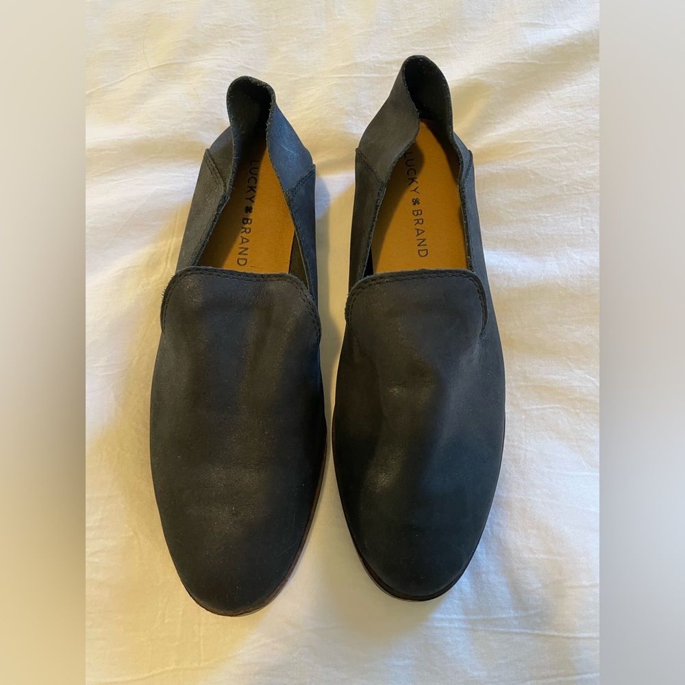 Womens Lucky Brand Cahill Leather Loafer